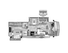 2023 FR3 Ford F-53 Crossover 30DS Class A at Arrowhead Camper Sales, Inc. STOCK# N11610 Floor plan Image