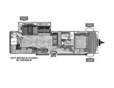 2024 Palomino Puma 28RKQS Travel Trailer at Arrowhead Camper Sales, Inc. STOCK# N21068 Floor plan Image