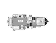 2022 East to West Tandara 285RL Fifth Wheel at Arrowhead Camper Sales, Inc. STOCK# N11166 Floor plan Image