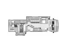 2023 Georgetown 7 Series GT7 36D7 Class A at Arrowhead Camper Sales, Inc. STOCK# N20444 Floor plan Image