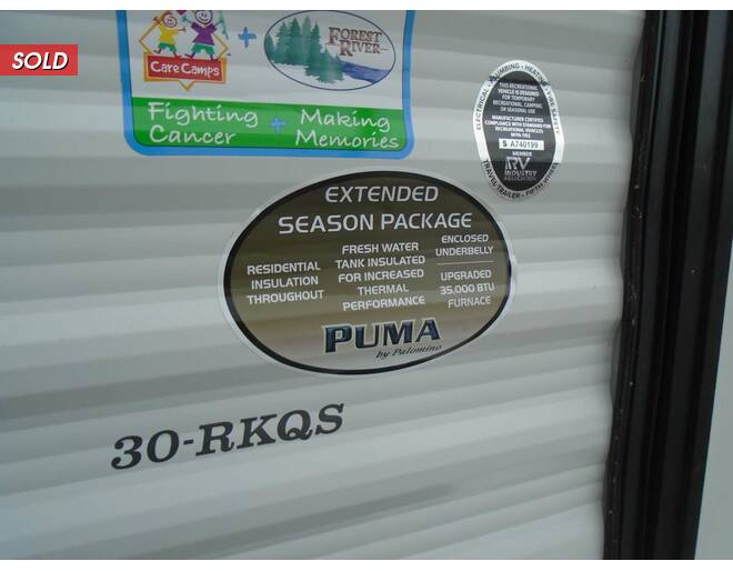 2023 Palomino Puma 30RKQS Travel Trailer at Arrowhead Camper Sales, Inc. STOCK# N99730 Photo 8