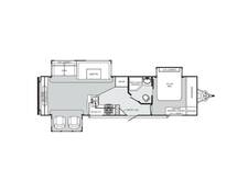 2014 Palomino Sabre 320RETS Travel Trailer at Arrowhead Camper Sales, Inc. STOCK# U09423 Floor plan Image