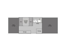 2006 Fleetwood Element GRAPHITE Folding at Arrowhead Camper Sales, Inc. STOCK# U80251 Floor plan Image