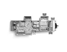 2023 Palomino SolAire Ultra Lite 306RKTS Travel Trailer at Arrowhead Camper Sales, Inc. STOCK# U59482 Floor plan Image