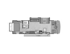 2019 Jayco Greyhawk Ford E-450 30Z Class C at Arrowhead Camper Sales, Inc. STOCK# U01804 Floor plan Image