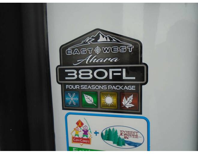 2024 East to West Ahara 380FL Fifth Wheel at Arrowhead Camper Sales, Inc. STOCK# N00859 Photo 8